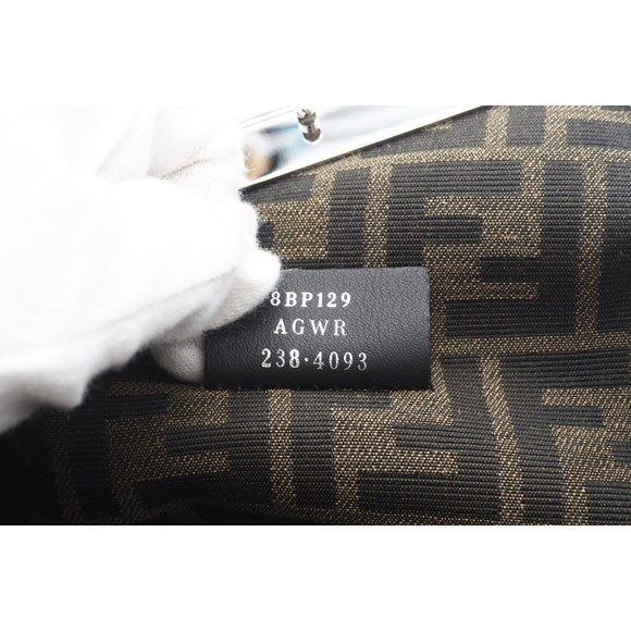 Fendi First Small Python Shoulder Bag Blue - Picture 10 of 10